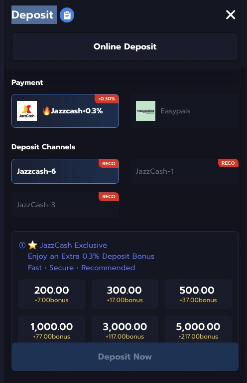 67uu  Deposit 