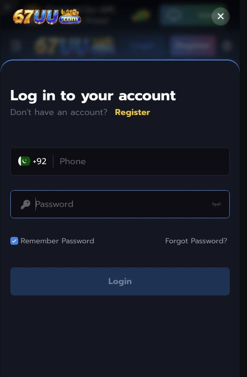  67UU Game Sign Up